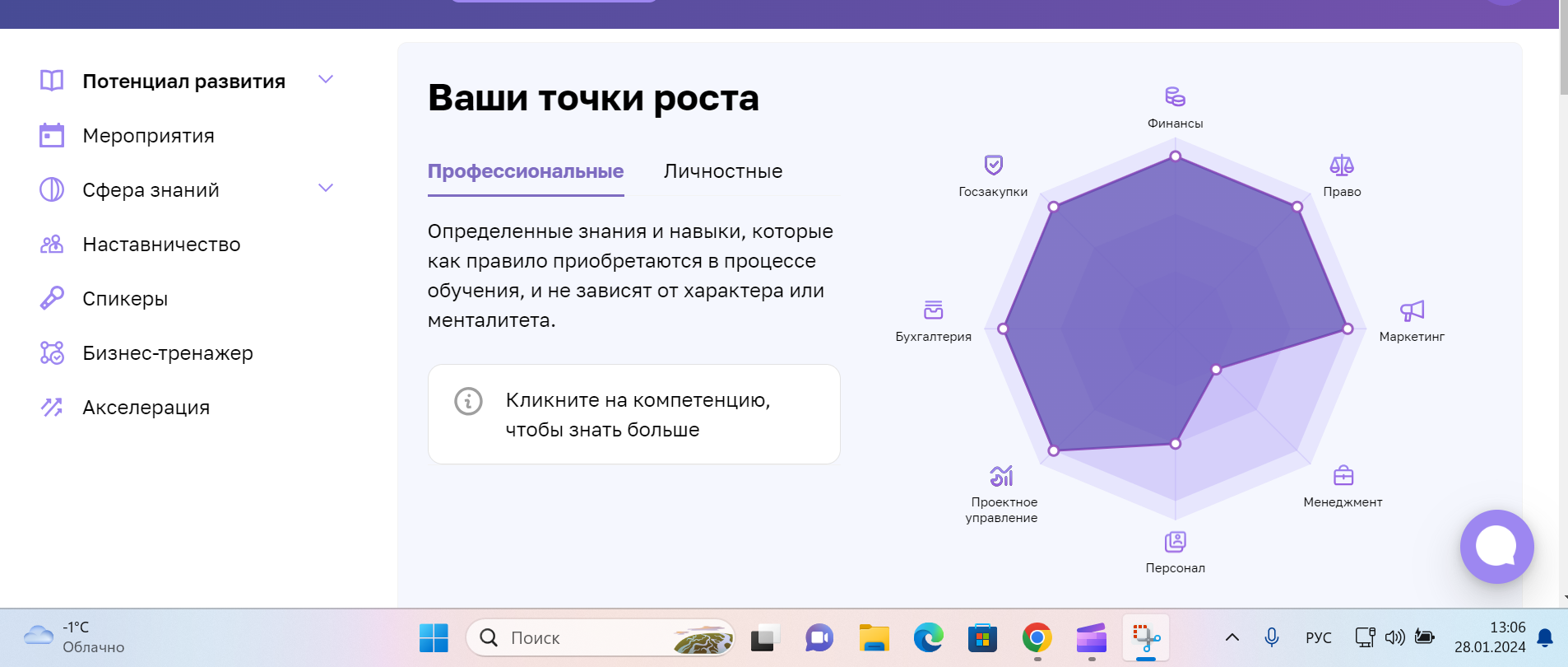 Результат теста на соц контракт